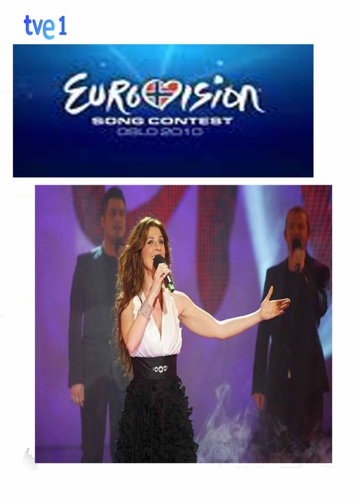 Eurovision contest, Dress by Celina Martin